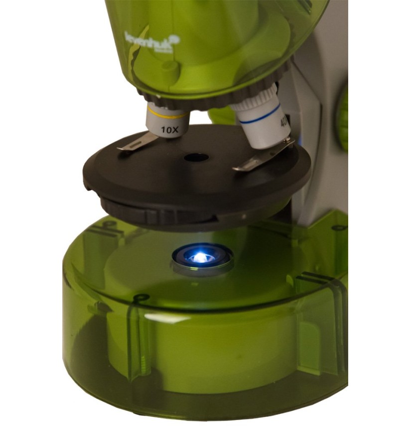 Microscopio Levenhuk LabZZ M101, verde limetta