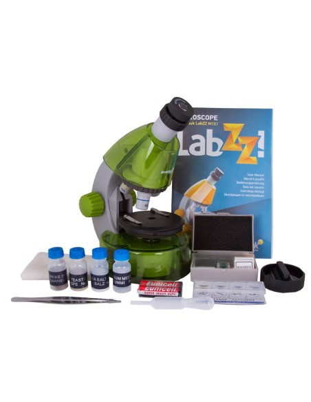 Microscopio Levenhuk LabZZ M101, verde limetta
