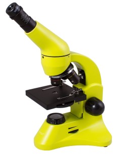 Microscopio Levenhuk Rainbow 50L PLUS, verde limetta 2