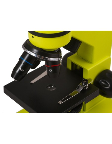 Microscopio Levenhuk Rainbow 2L, verde limetta