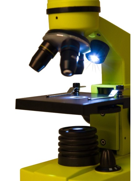 Microscopio Levenhuk Rainbow 2L, verde limetta