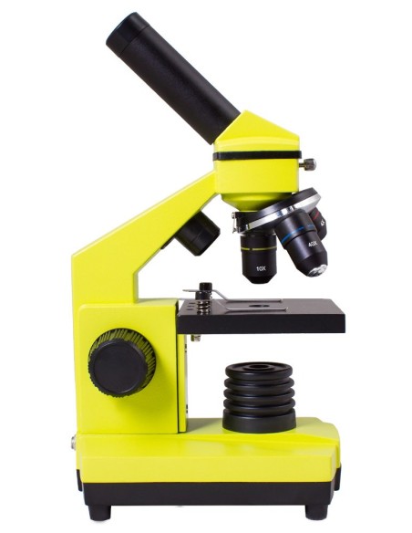 Microscopio Levenhuk Rainbow 2L PLUS, verde limetta