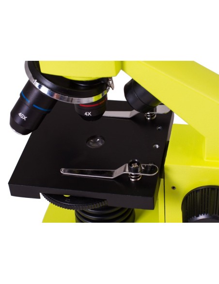 Microscopio Levenhuk Rainbow 2L PLUS, verde limetta