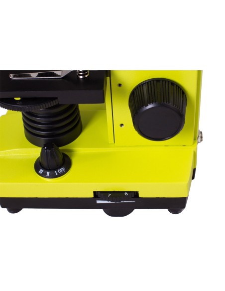 Microscopio Levenhuk Rainbow 2L PLUS, verde limetta