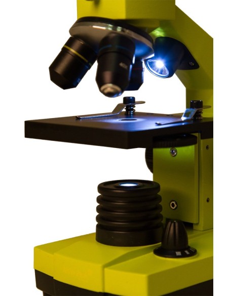 Microscopio Levenhuk Rainbow 2L PLUS, verde limetta