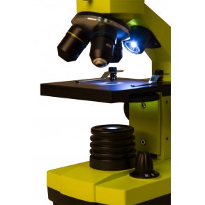Microscopio Levenhuk Rainbow 2L PLUS, verde limetta