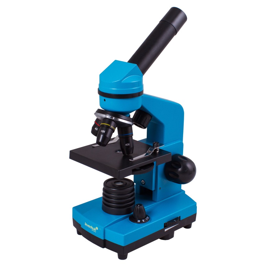 Microscopio Levenhuk Rainbow 2L, azzurro
