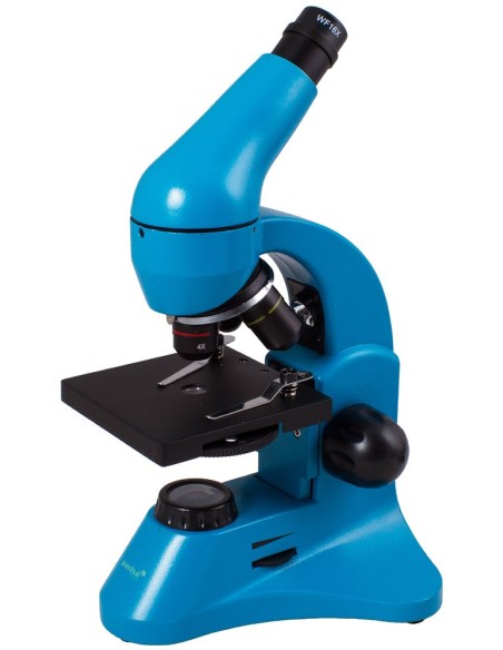 Microscopio Levenhuk Rainbow 50L PLUS, azzurro
