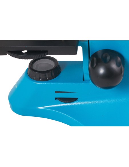 Microscopio Levenhuk Rainbow 50L PLUS, azzurro