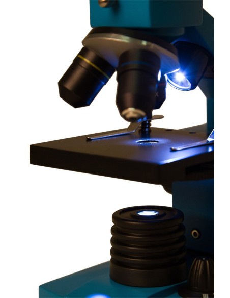 Microscopio Levenhuk Rainbow 2L PLUS, azzurro