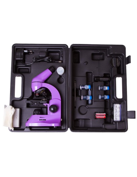 Microscopio Levenhuk Rainbow 50L, ametista