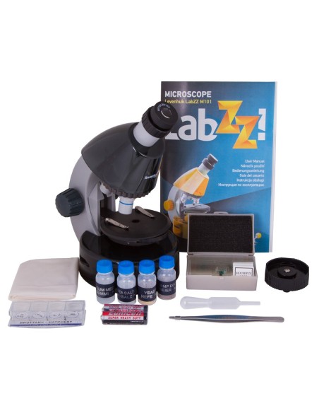 Microscopio Levenhuk LabZZ M101, pietra lunare