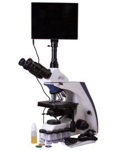 Microscopio trinoculare digitale Levenhuk MED D30T LCD 2