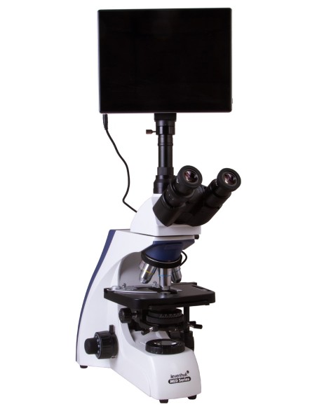 Microscopio trinoculare digitale Levenhuk MED D30T LCD