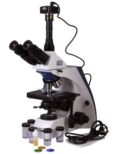 Microscopio trinoculare digitale Levenhuk MED D35T 2
