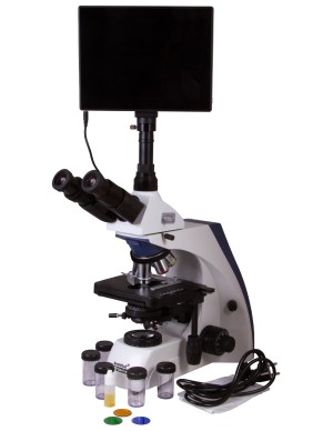 Microscopio trinoculare digitale Levenhuk MED D35T LCD 2