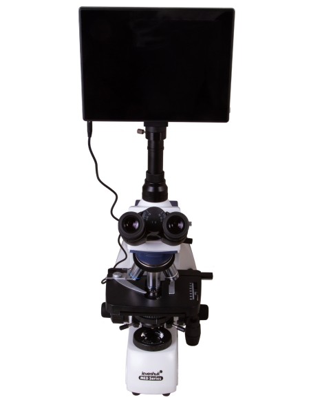 Microscopio trinoculare digitale Levenhuk MED D35T LCD