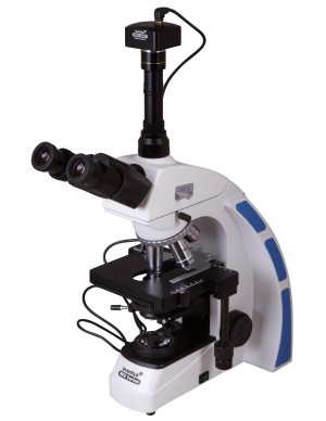 Microscopio trinoculare digitale Levenhuk MED D40T