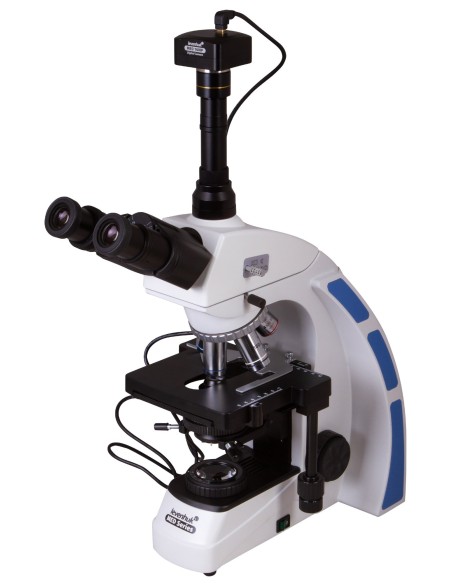 Microscopio trinoculare digitale Levenhuk MED D40T