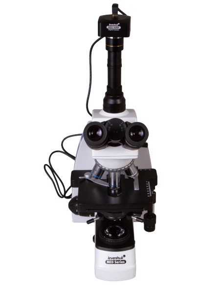 Microscopio trinoculare digitale Levenhuk MED D40T