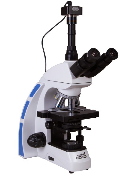 Microscopio trinoculare digitale Levenhuk MED D40T