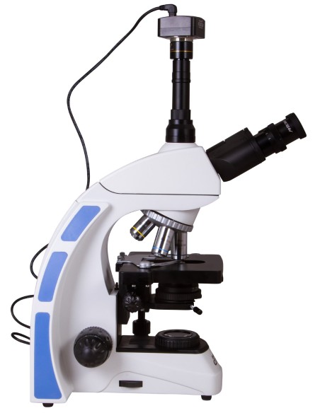 Microscopio trinoculare digitale Levenhuk MED D40T