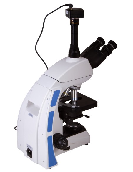 Microscopio trinoculare digitale Levenhuk MED D40T