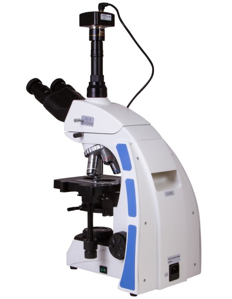 Microscopio trinoculare digitale Levenhuk MED D40T