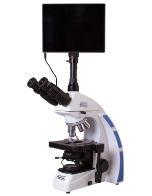Microscopio trinoculare digitale Levenhuk MED D40T LCD