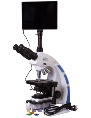 Microscopio trinoculare digitale Levenhuk MED D40T LCD 2