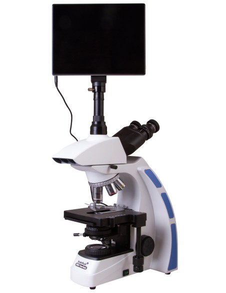 Microscopio trinoculare digitale Levenhuk MED D40T LCD