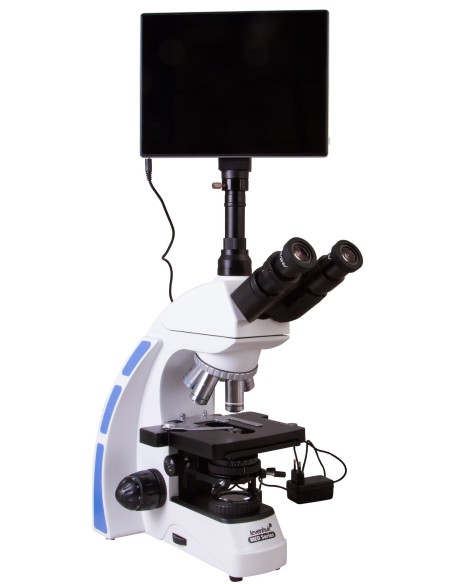 Microscopio trinoculare digitale Levenhuk MED D40T LCD