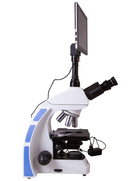 Microscopio trinoculare digitale Levenhuk MED D40T LCD