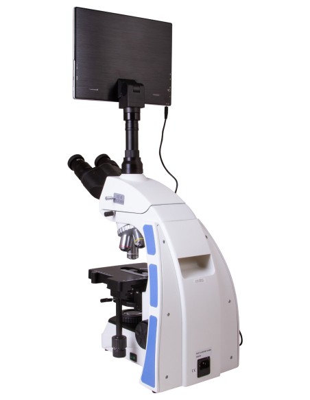 Microscopio trinoculare digitale Levenhuk MED D40T LCD