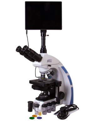 Microscopio trinoculare digitale Levenhuk MED D45T LCD 2