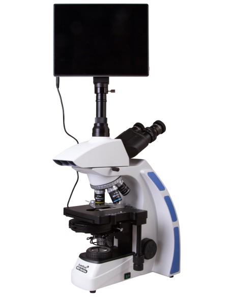 Microscopio trinoculare digitale Levenhuk MED D45T LCD