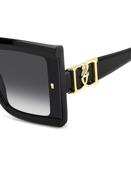 SUNGLASSES FRAMES DSQUARED - D2 0185/G/S - BLACK - 64