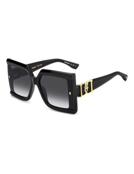 SUNGLASSES FRAMES DSQUARED - D2 0185/G/S - BLACK - 64