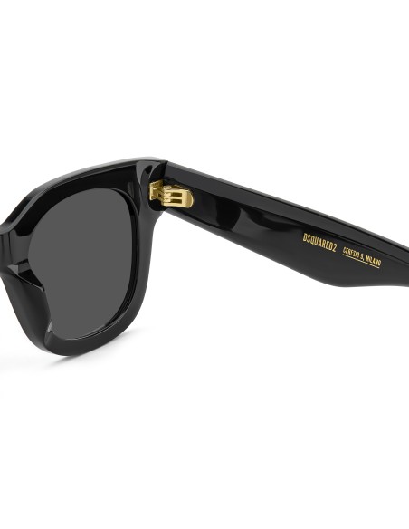 SUNGLASSES FRAMES DSQUARED - D2 0180/S - BLACK - 48
