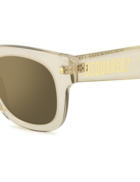 SUNGLASSES FRAMES DSQUARED - D2 0180/S - YELLOW - 48