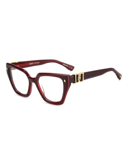 OPTICAL FRAMES DSQUARED - D2 0186 - CHERRY - 53