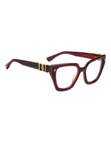 OPTICAL FRAMES DSQUARED - D2 0186 - CHERRY - 53 2