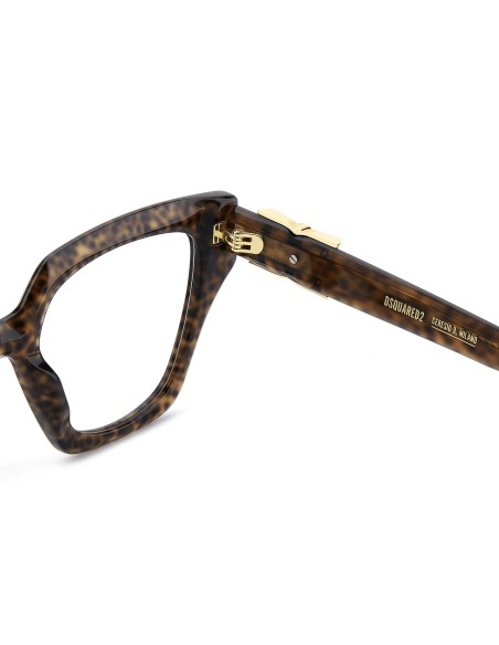 OPTICAL FRAMES DSQUARED - D2 0186 - HAVANA - 53