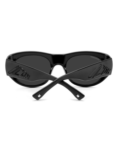 SUNGLASSES FRAMES DSQUARED - ICON 0028/S - MATTE BLACK - 55