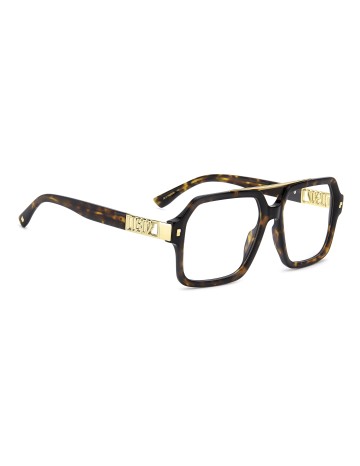 OPTICAL FRAMES DSQUARED - D2 0174 - HAVANA - 55 2