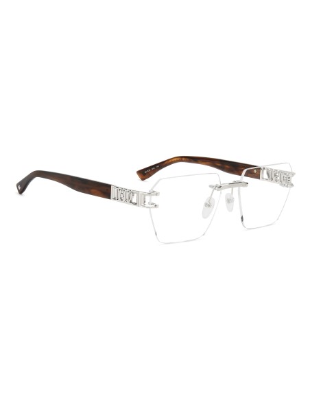 OPTICAL FRAMES DSQUARED - D2 0173 - PALLADIUM - 57