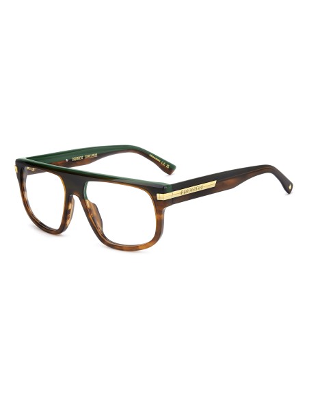 OPTICAL FRAMES DSQUARED - D2 0179 - BROWN HORN - 56