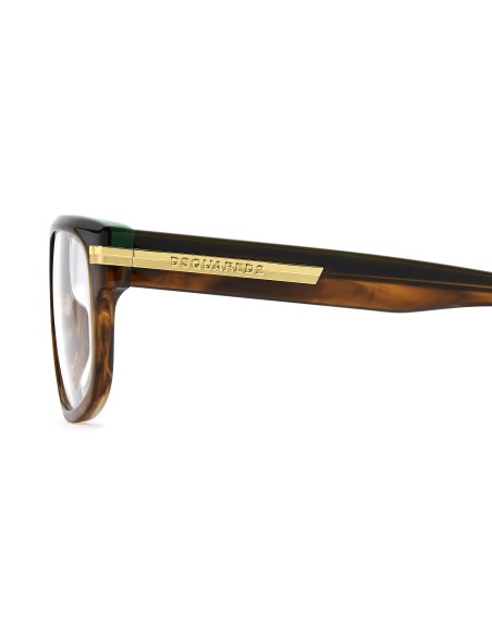 OPTICAL FRAMES DSQUARED - D2 0179 - BROWN HORN - 56