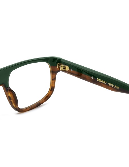 OPTICAL FRAMES DSQUARED - D2 0179 - BROWN HORN - 56