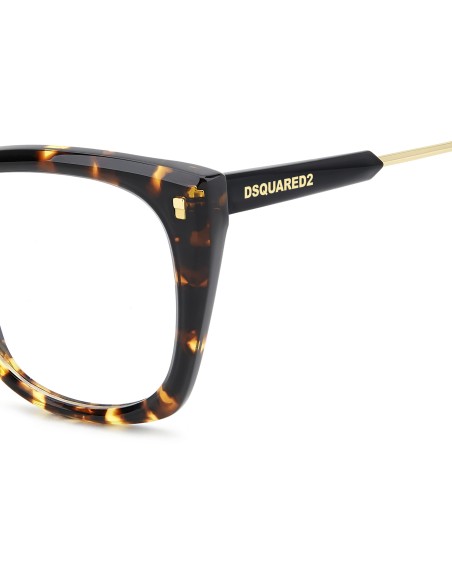 OPTICAL FRAMES DSQUARED - D2 0187 - HAVANA - 55